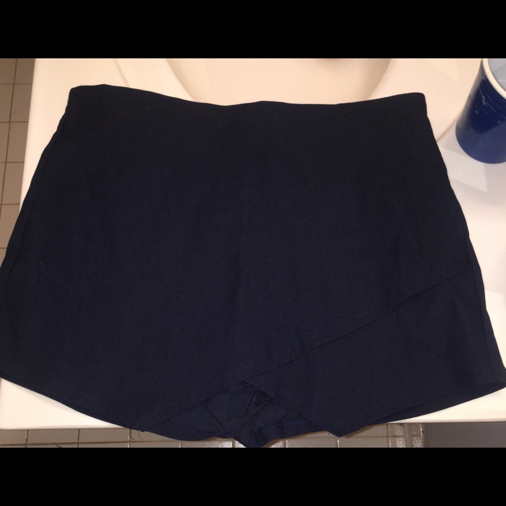 Navy Envelope Shorts